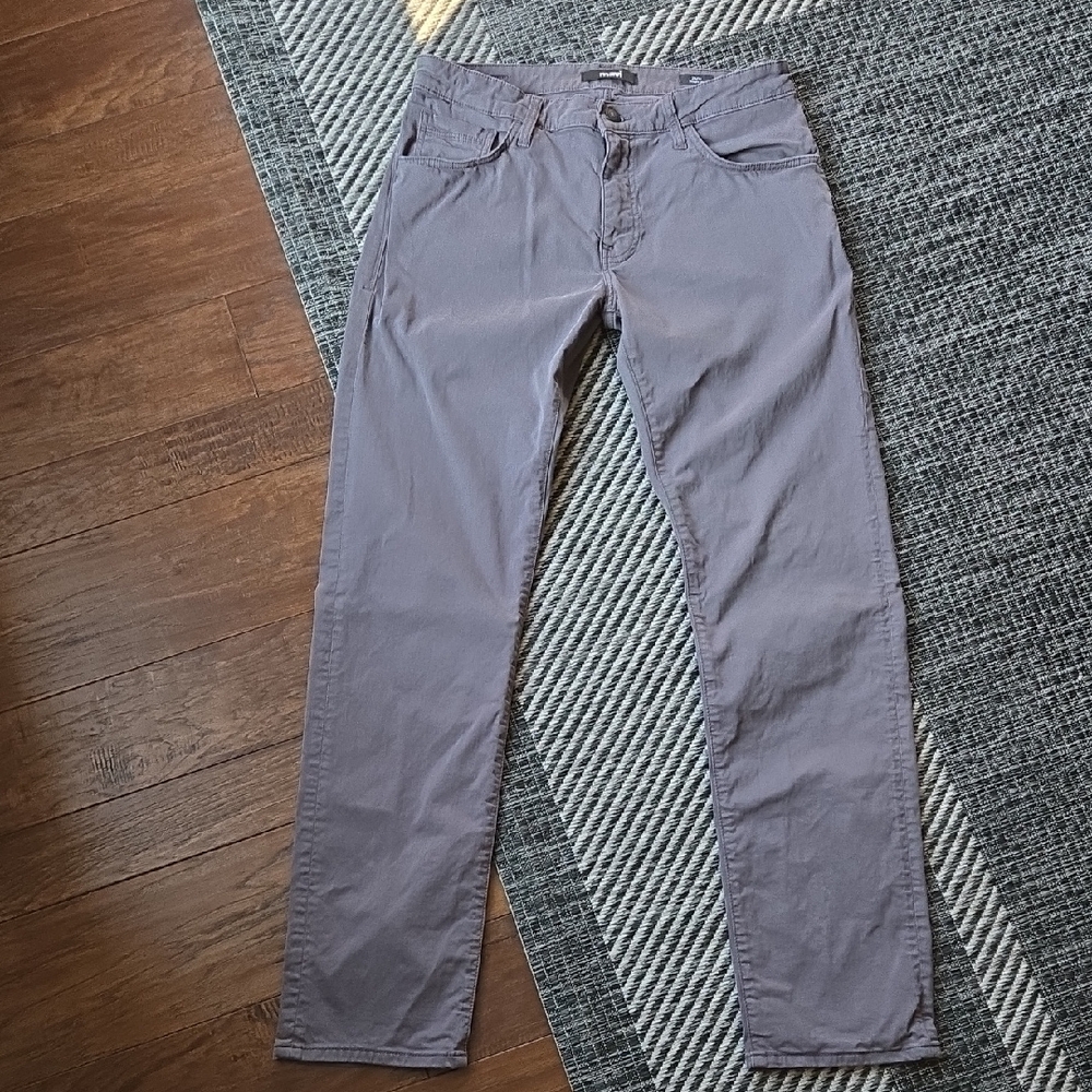 Mavi Men's Zach Straight-Leg Jeans Gray 34x34